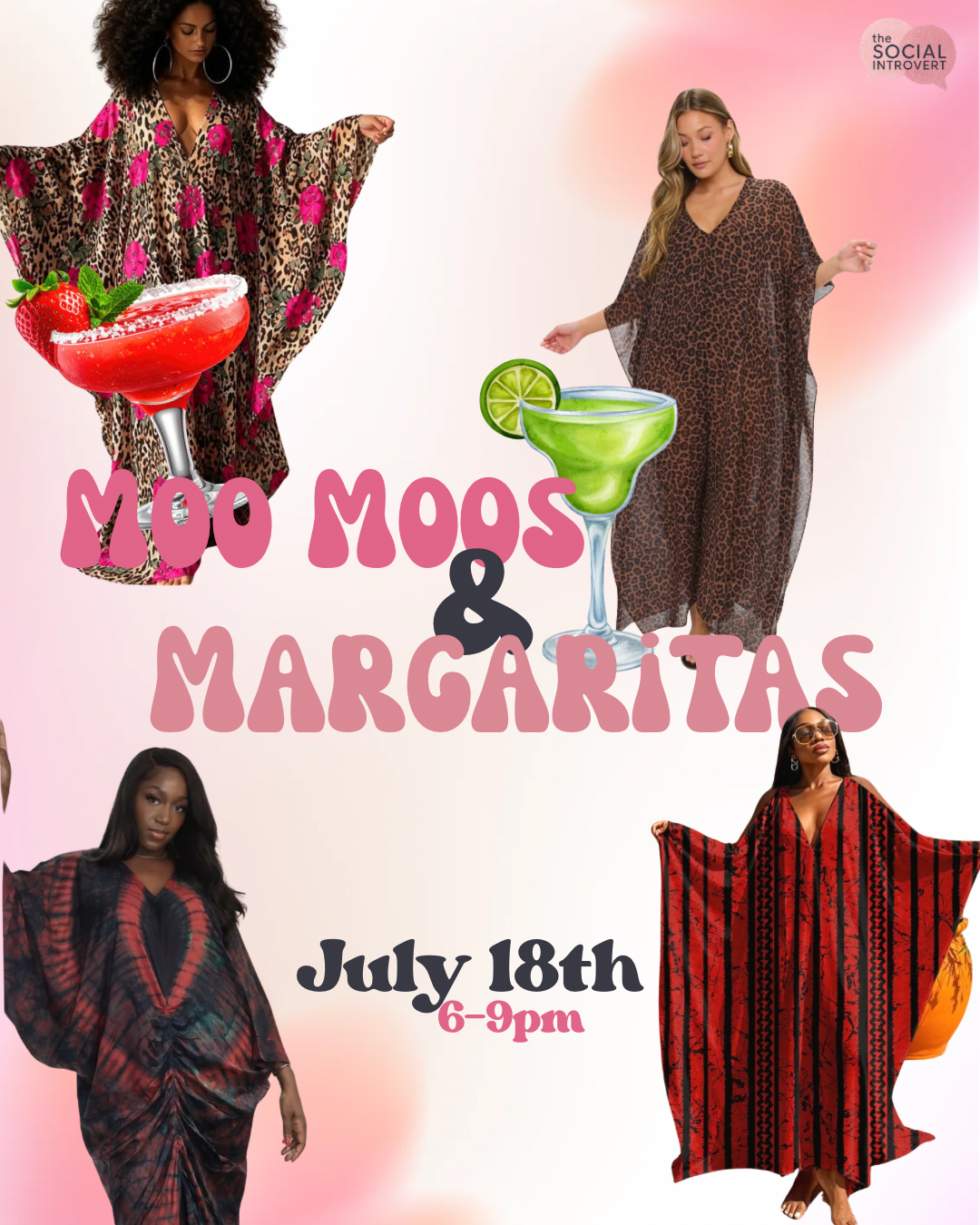 Moo Moos & Margaritas event artwork