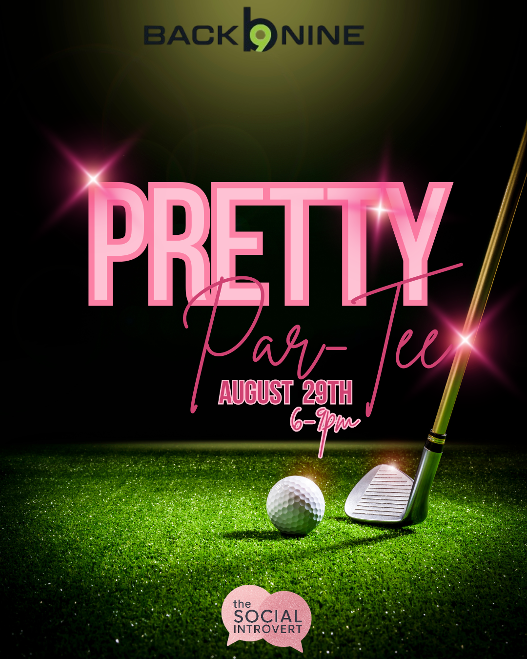 Pretty Par-Tee event artwork